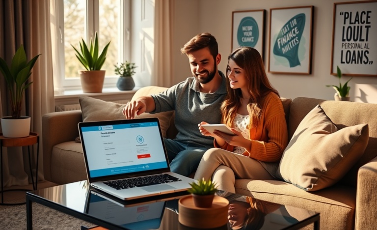 Imagen que ilustra el proceso de obtención de un préstamo personal sin complicaciones.