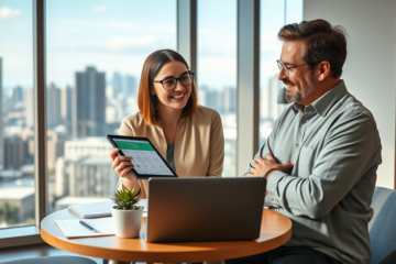 Imagen ilustrativa de un crédito en línea fácil y rápido.