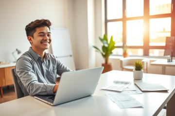 Imagen relacionada con Préstamo Personal Sin Burocracia, mostrando notas de dinero y documentos sencillos.