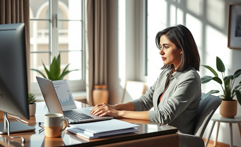 Imagen ilustrativa de un préstamo personal en línea para personas con deudas.