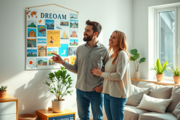 Imágenes que representan la realización de sueños a través de un préstamo personal.