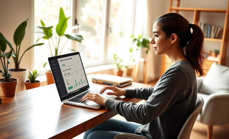 Imagen relacionada con el préstamo personal en línea, mostrando opciones de financiamiento digital.