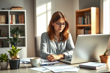 Imagen que representa el proceso de obtención de un préstamo personal en línea.