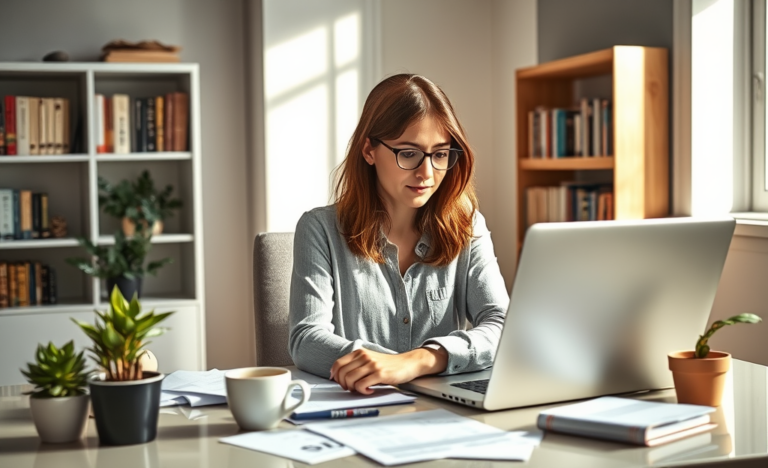 Imagen que representa el proceso de obtención de un préstamo personal en línea.